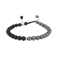 PULSERA ÓNIX MATE Y HEMATITA
