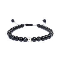 PULSERA ÓNIX Y HEMATITA