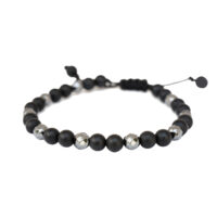 PULSERA ÓNIX MATE Y HEMATITA OXFORD