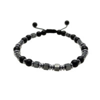 PULSERA ÓNIX Y HEMATITA