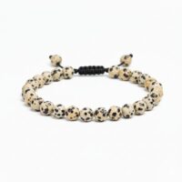 PULSERA JASPE DÁLMATA 6MM