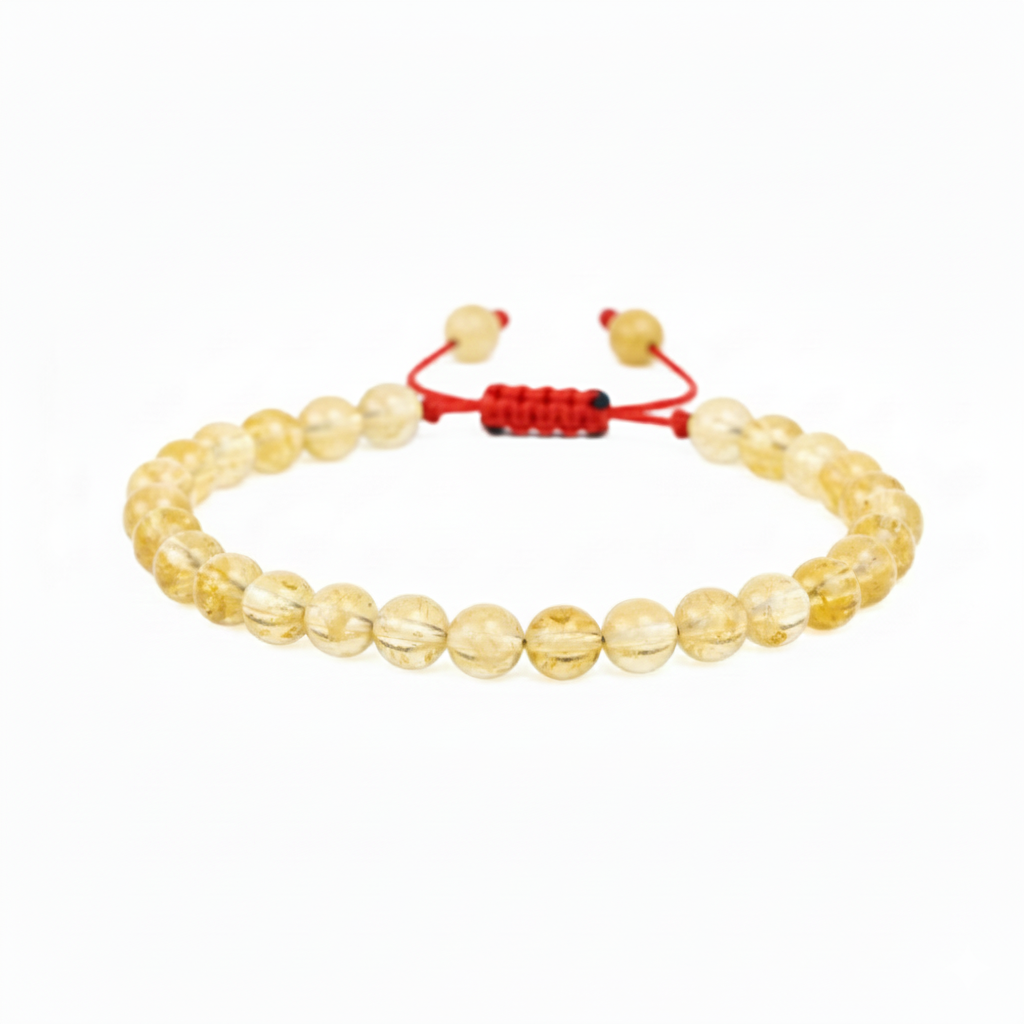 PULSERA CITRINO 6MM