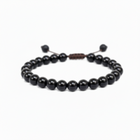 PULSERA TURMALINA NEGRA 6MM