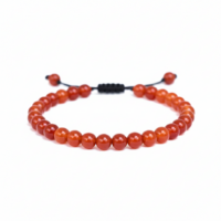 PULSERA CORNALINA 6MM