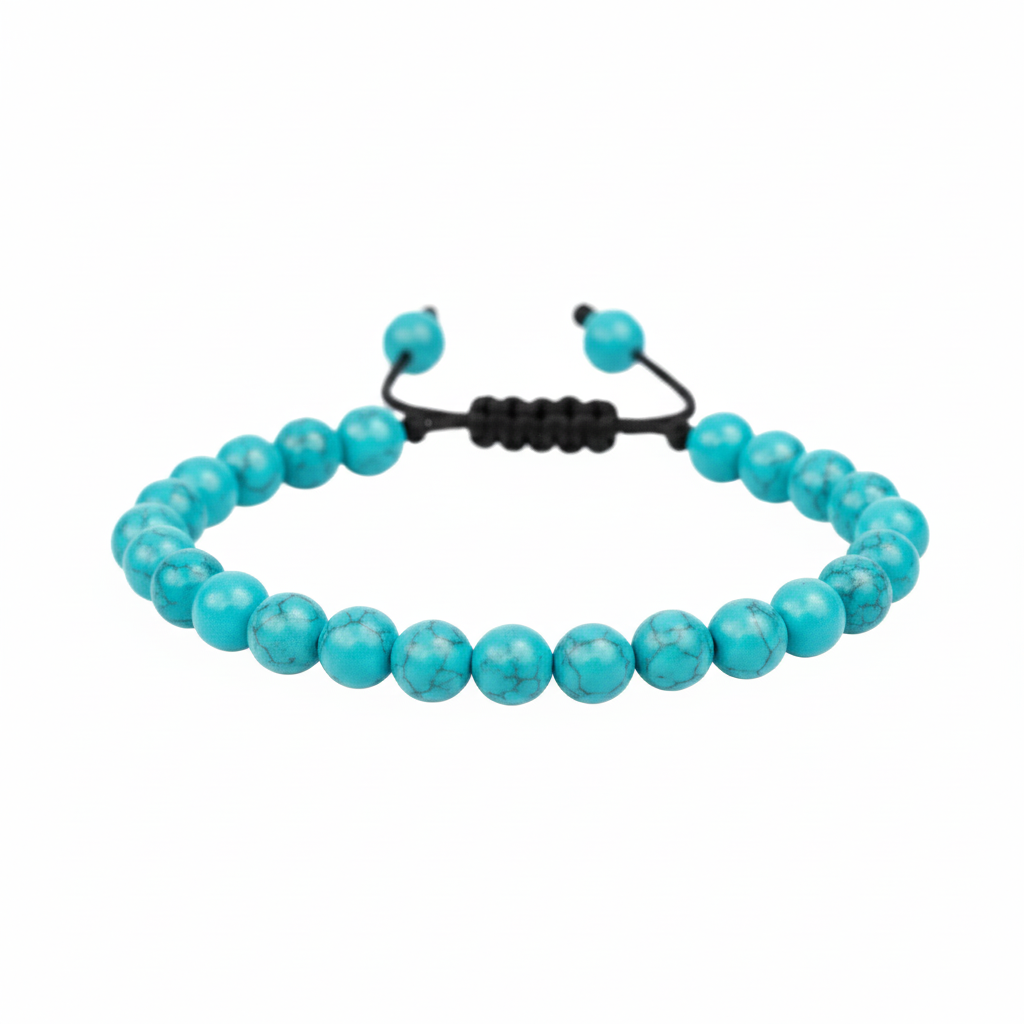 PULSERA TURQUESA 6MM