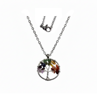 COLLAR ÁRBOL DE LA VIDA CHAKRAS