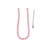 COLLAR CUARZO ROSA