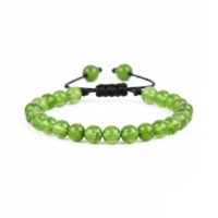 PULSERA PERIDOTO 6MM