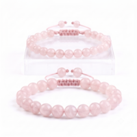 PULSERA CUARZO ROSA