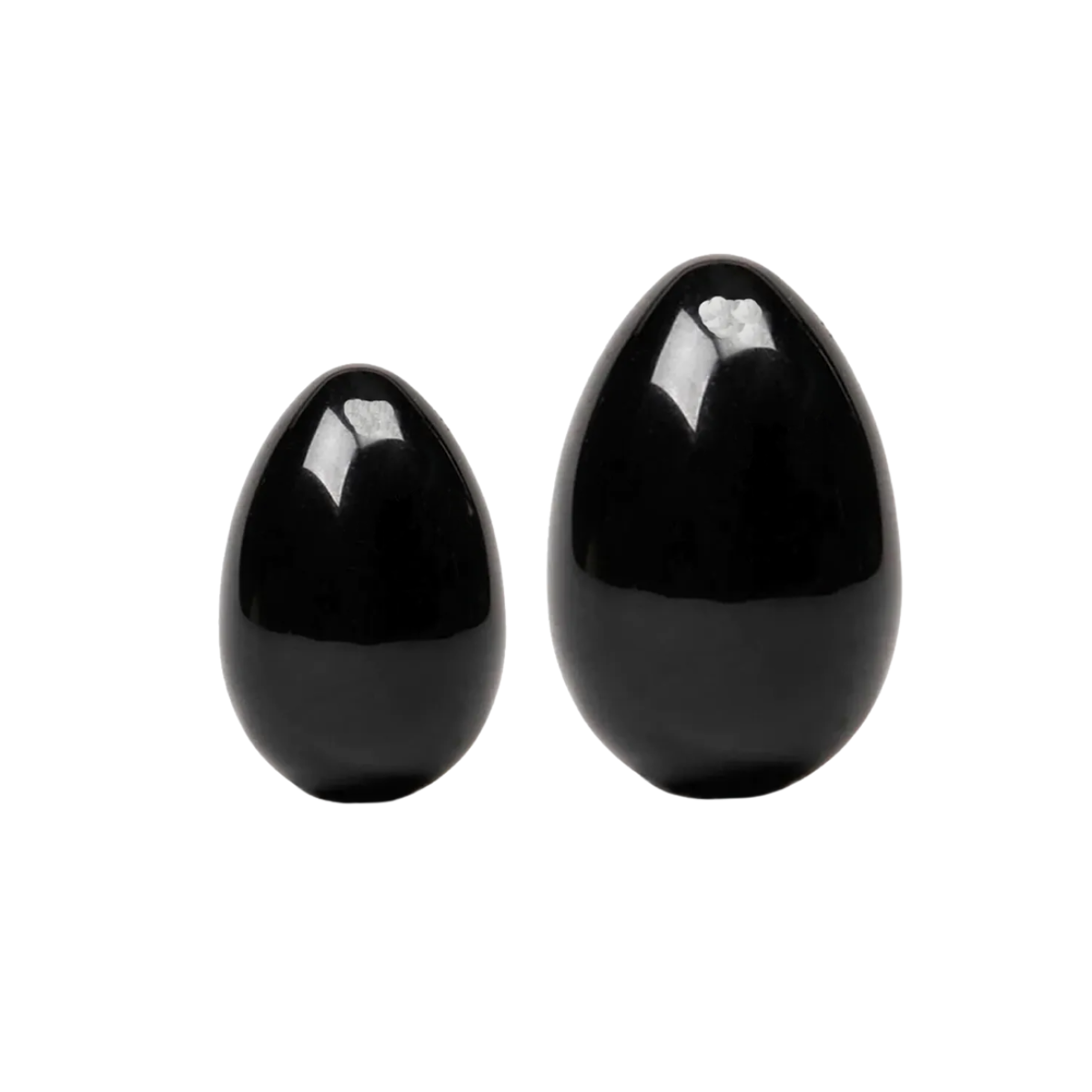 HUEVO DE OBSIDIANA NEGRA
