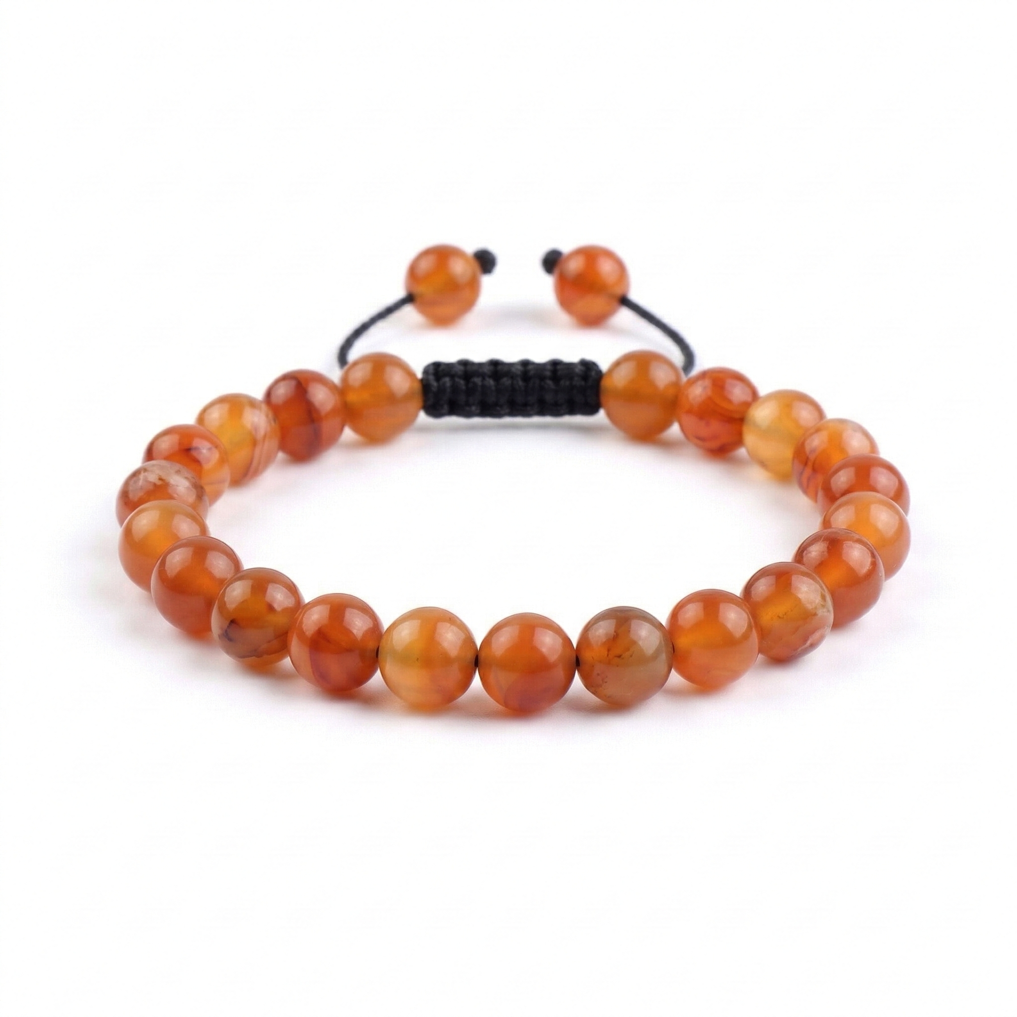 PULSERA CORNALINA 8MM