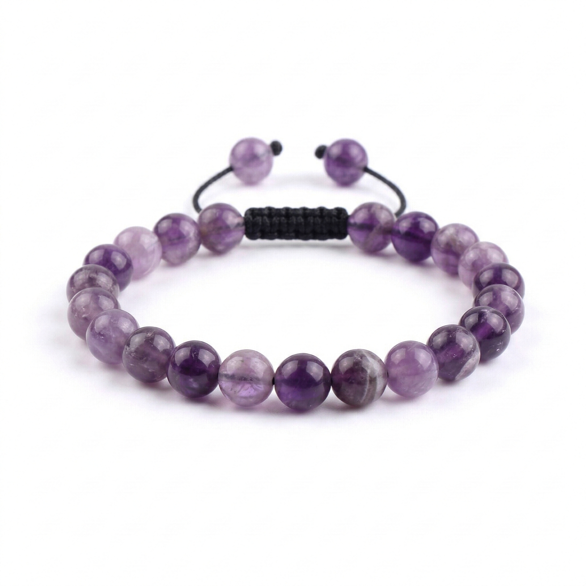 PULSERA AMATISTA 8MM