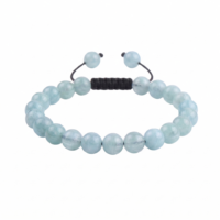 PULSERA AGUAMARINA 8MM