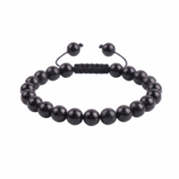 PULSERA TURMALINA NEGRA 8MM