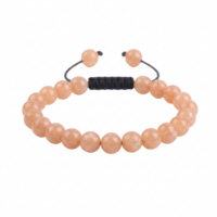 PULSERA AVENTURINA NARANJA 8MM