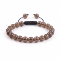 PULSERA CUARZO AHUMADO 8MM
