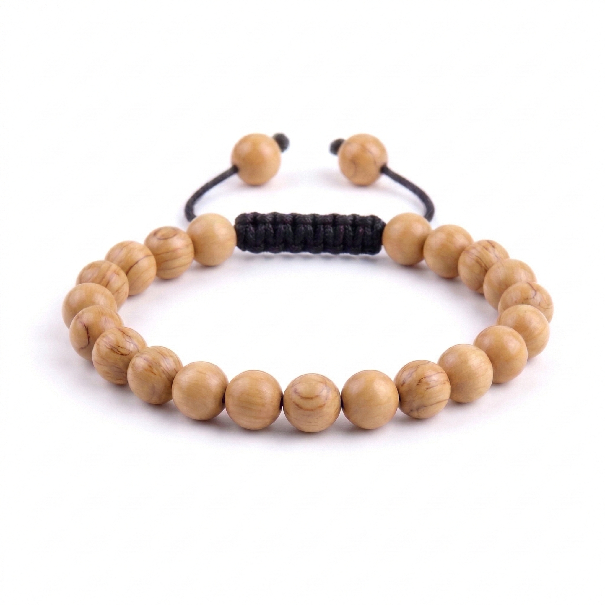 PULSERA JASPE MADERA 8MM