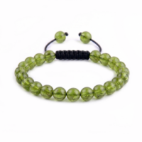 PULSERA PERIDOTO 8MM