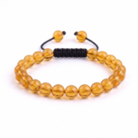 PULSERA CITRINO 8MM