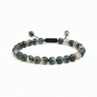 PULSERA ÁGATA MUSGOSA 6MM