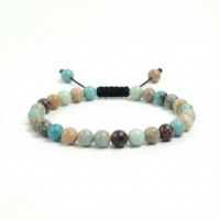 PULSERA AMAZONITA 6MM
