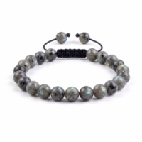 PULSERA LARVIKITA 8MM