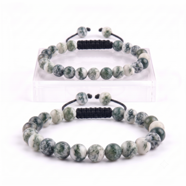 PULSERA ÁGATA DENDRÍTICA