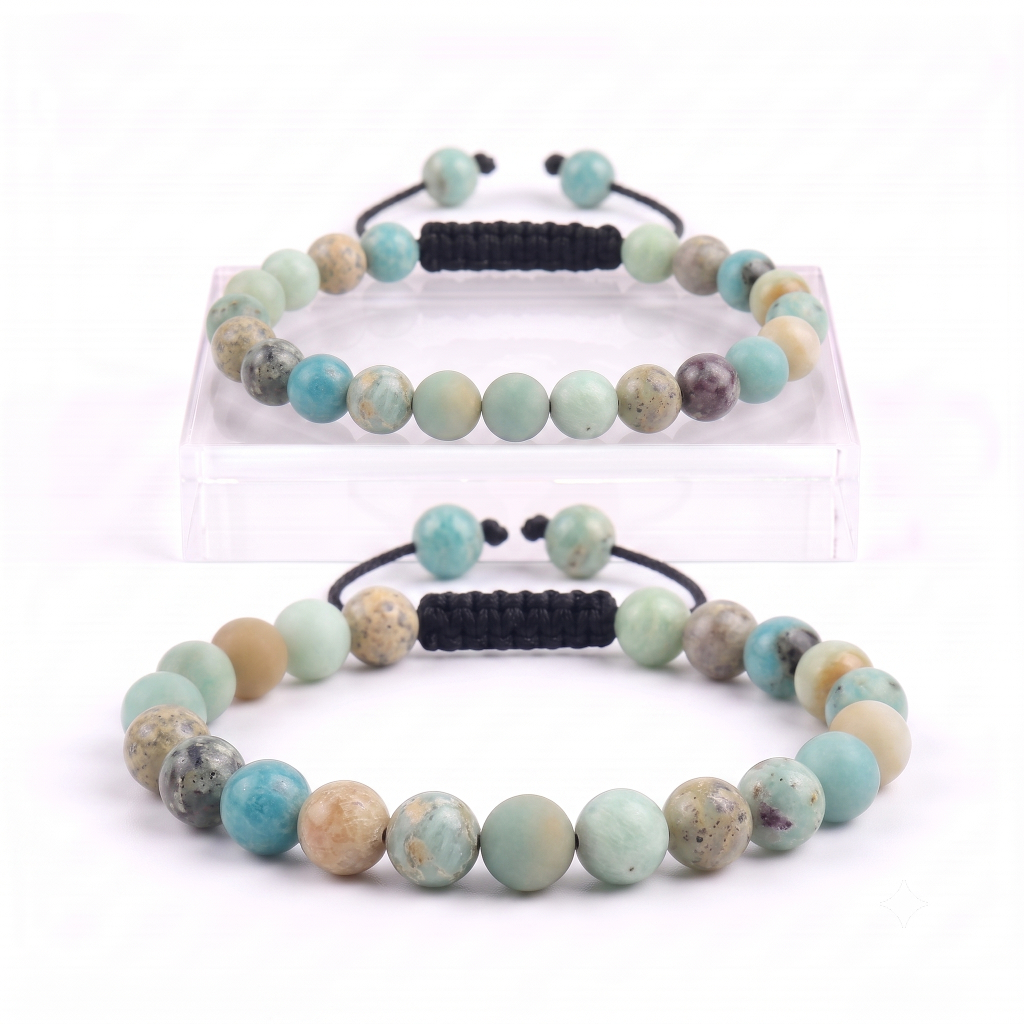 PULSERA AMAZONITA MATE