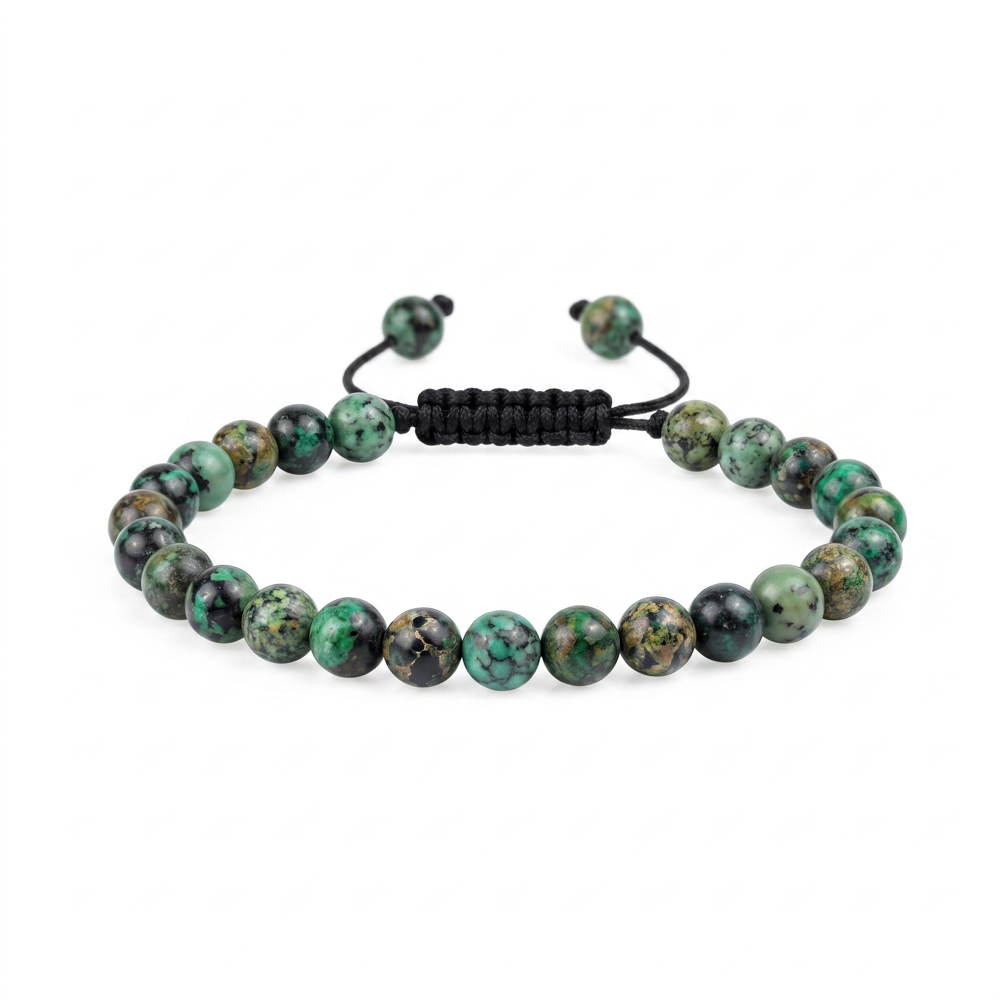 PULSERA TURQUESA AFRICANA 6MM
