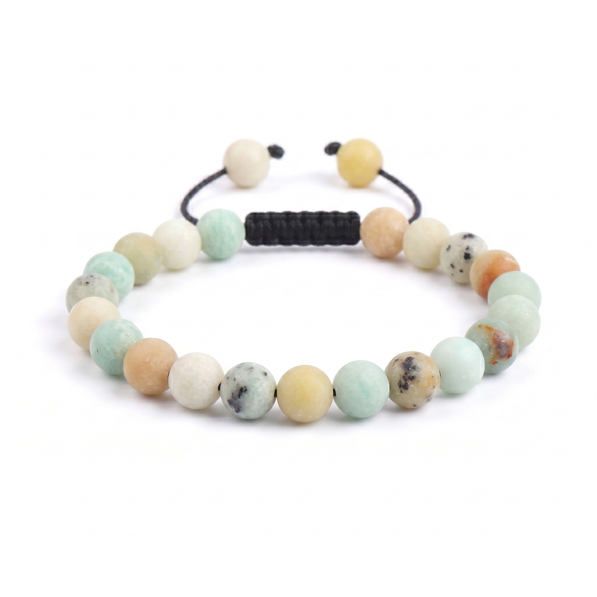 PULSERA AMAZONITA MATE 8MM